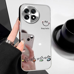 9RT专用新品 oneplus女竞速版 防摔3V保护套2V新款 适用笑脸哈哈一加13T手机壳12电镀11镜面10PRO全包ACE5至尊版