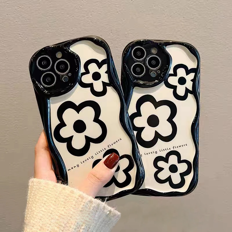 VIVOS系列手机壳黑色花朵