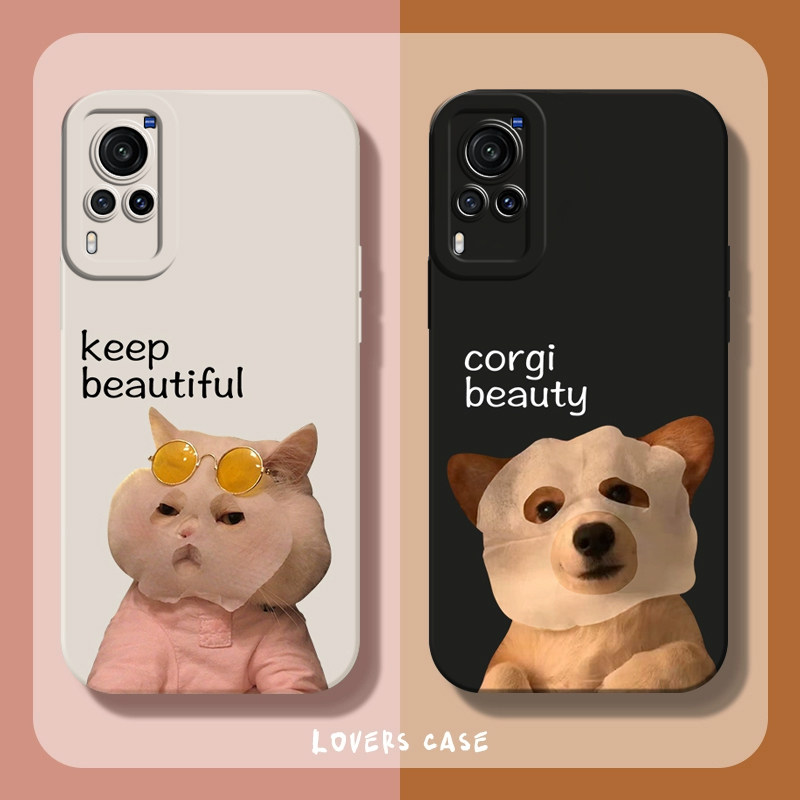 VIVOX60系列手机壳面膜猫狗