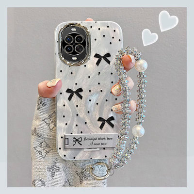 适用华为nova系列蝴蝶结手机壳