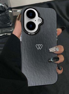 适用苹果16手机壳iPhone15Pro新款IP14蛇年2025保护套ip13硬壳112保护套mini油画爱心8plus防摔6s保护套SE2硬