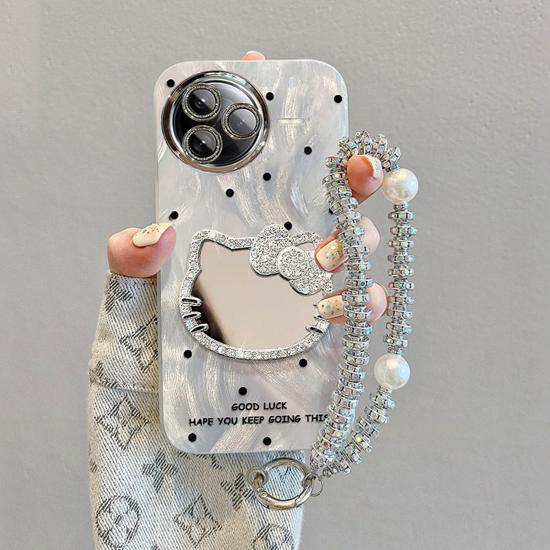 适用红米K系列波点KT猫手机壳