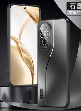 自带镜头膜 荣耀200手机壳honor200pro保护20外套ELI一AN00 ELP hor ANOO曲屏por ELIAN00后盖100外壳ELPAN00