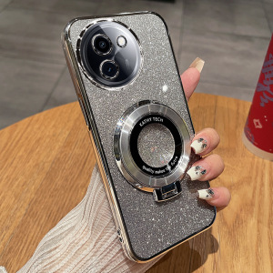 闪粉vivoy200i手机壳vivo保护套y200i超薄5G全包边V2354A支架Y20t voviy软壳voy viviy女2001 Y2OOi二百v200l