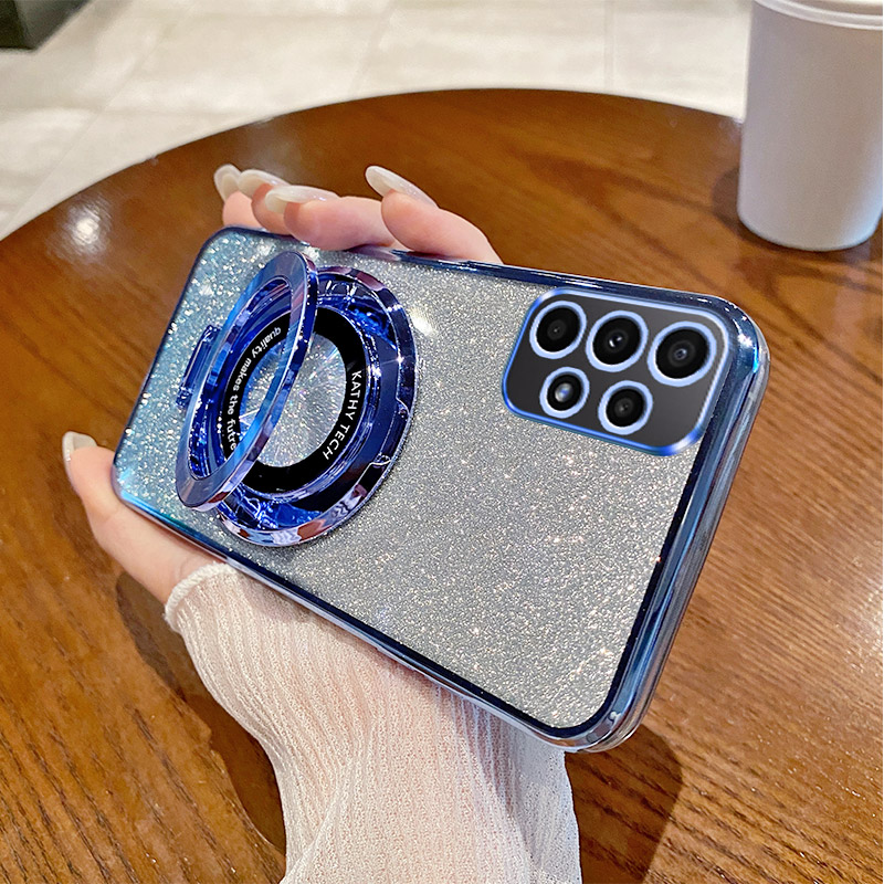 三星A53手机壳5G适用Galaxy SM-A5360闪粉软壳samsunga galaxya支架A535g女samsung外套sma A536O啊α53 case