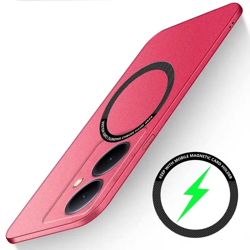 喵小样vivoY100岩砂简约车载磁吸