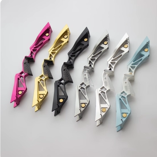 风羽弓坊风翎19英寸美猎金属反曲弓把竞技射准攻防全能7075铝CNC