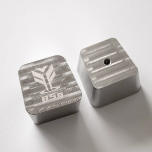 隐藏配重风羽弓坊歼锋21凤翼专用304不锈钢CNC加工85克弓把配件