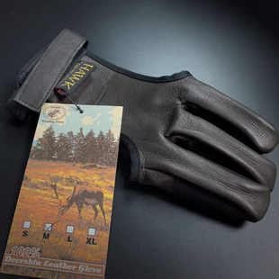 美国进麋鹿皮制作手套护指手套美猎手套护指端特殊材质撒放干净