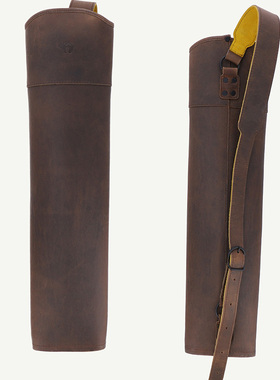 德国进口熊爪美猎箭囊箭袋奶牛皮后背可调箭囊真皮新款100047