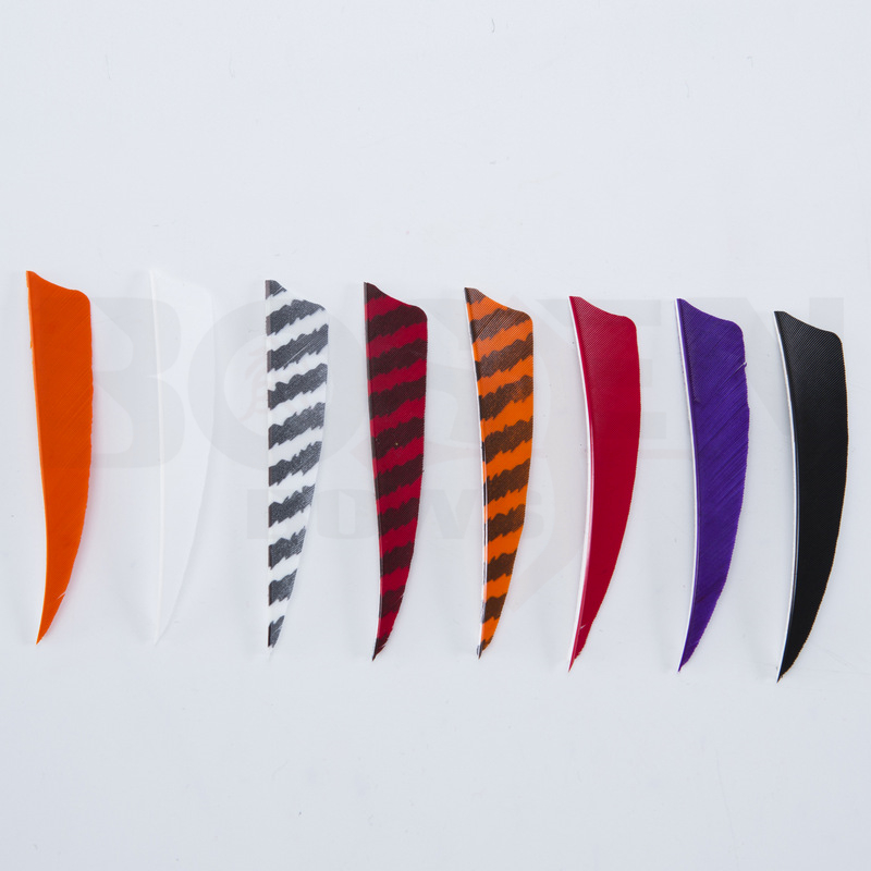 箭杆羽毛 纯色羽 条纹羽 碳箭 铝箭 木剑 竹箭均可使用