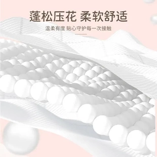 张悬挂式卫生纸纸面巾抽纸纸巾漫花4加厚层小蛮熊原木10000整箱装