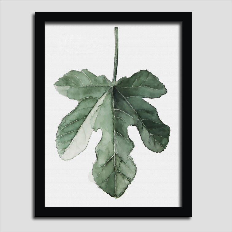北欧风格客厅装饰画diy数字绿色植物花卉油彩小清新龟背叶挂画