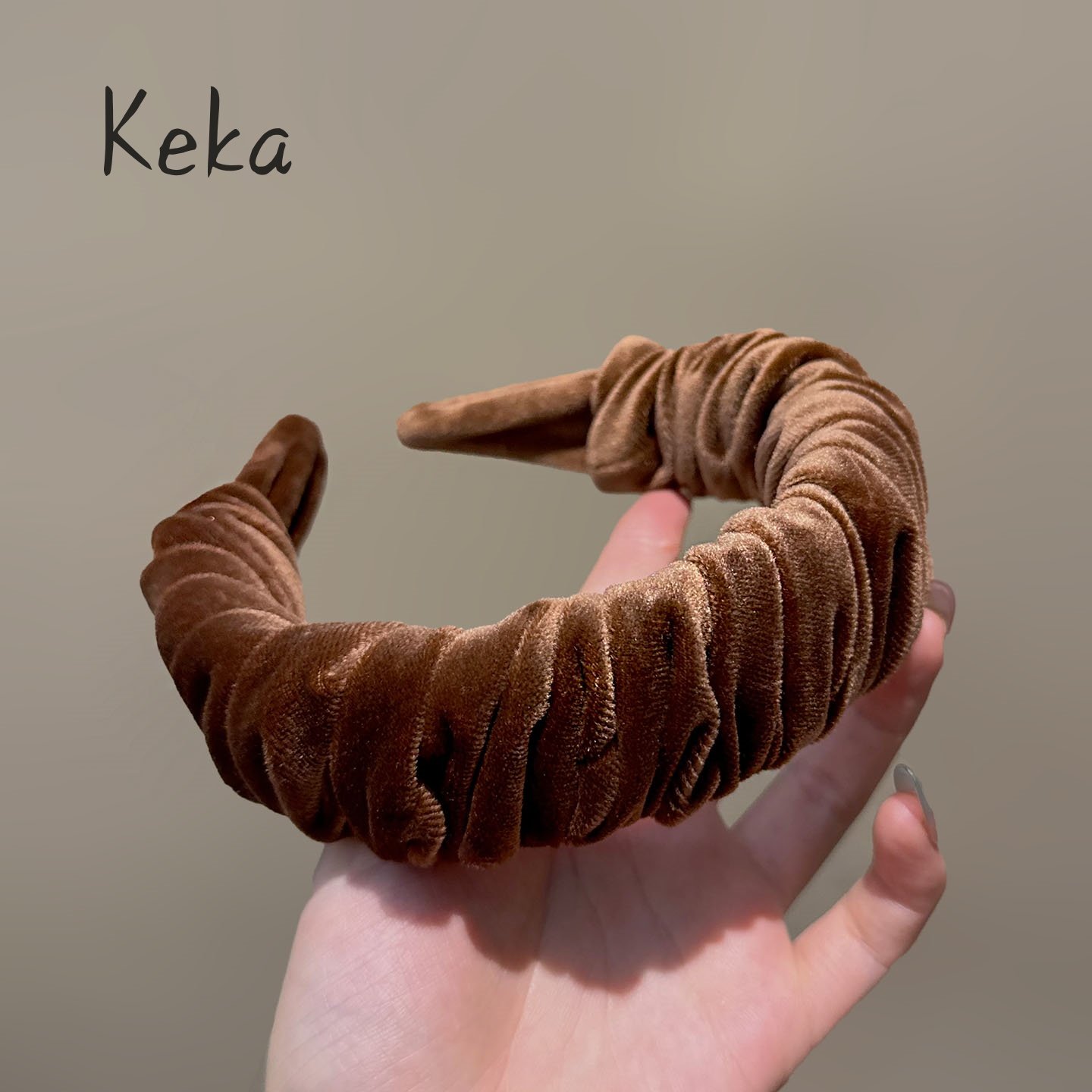 复古丝绒褶皱发箍女高颅顶百搭头箍气质压发头饰发卡发饰头饰发箍,饰品/流行首饰/时尚饰品新,发饰,淘宝优惠券,粉丝福利购,淘宝优惠卷