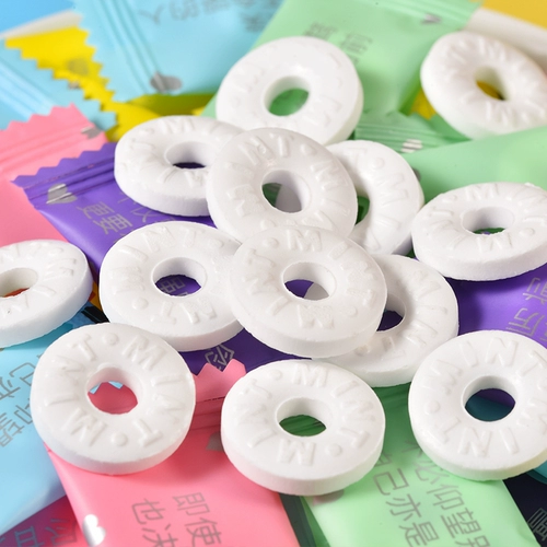 Интернет -знаменитость вдохновляющие конфеты с многокачественным фруктом сахар свежий тон мятного сахара белый персиковый аромат сахарский мастерский флагман