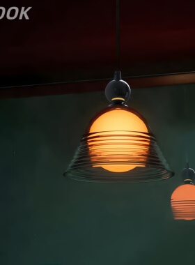 NOOK晚霞玻璃吊灯包豪斯现代简约阳台吧台餐厅卧室书房床头吊灯