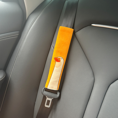 长脖子小鹅 汽车安全带护肩套防勒脖防磨衣服保护套创意醒目套A46