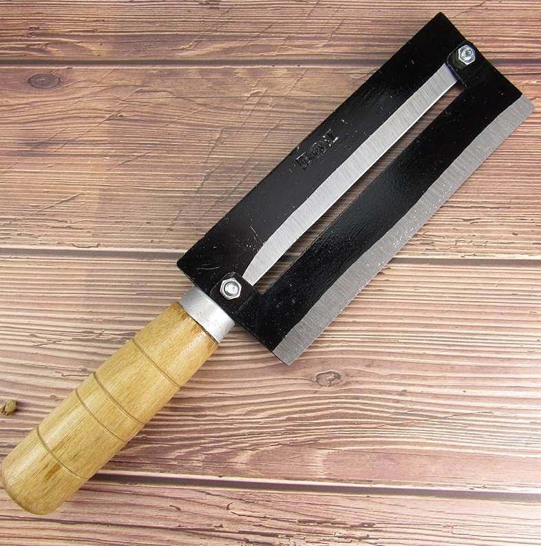 菠萝刀削菠萝神器去眼器甘蔗刀削皮刀不锈钢挖眼夹工具刨削玻萝刀