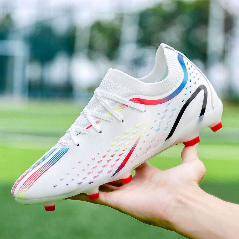 回力足球鞋男款低帮高品质碳板儿童专业训练鞋长钉碎钉休闲运动鞋