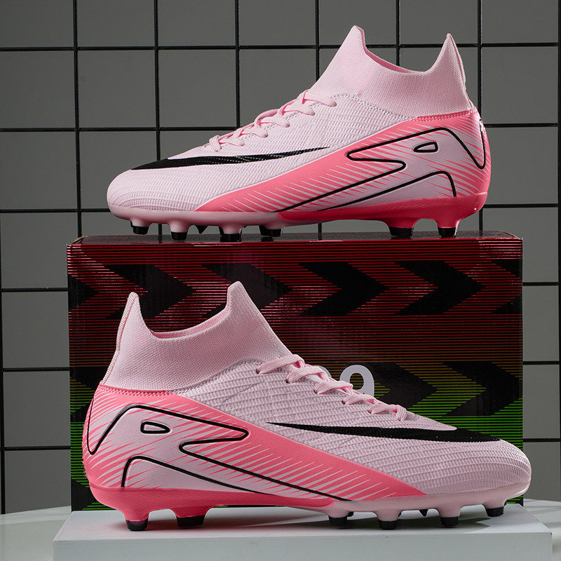 回力C罗刺客16足球鞋tf碎钉男女儿童中小学生训练ag长钉成人比赛