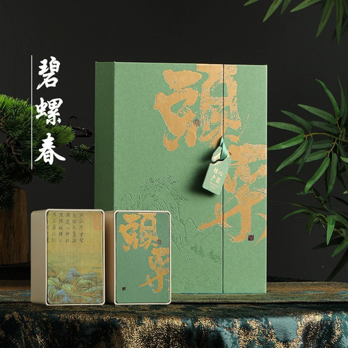 正宗碧螺春礼盒装2024新茶明前