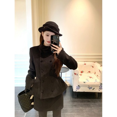 18-25周岁轻奢风开衫中等两件套