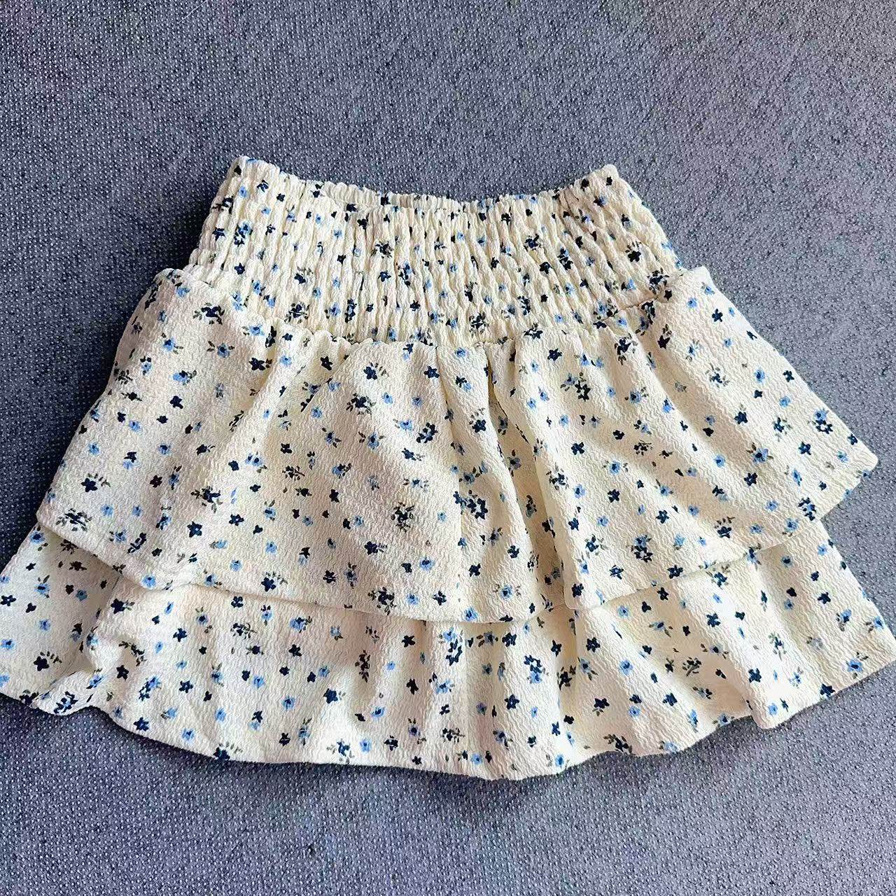 超美外单女童夏季新款时尚百搭中大童4-16清新碎花款半身裙裙子,童装/婴儿装/亲子装,半身裙,淘宝优惠券,粉丝福利购,淘宝优惠卷