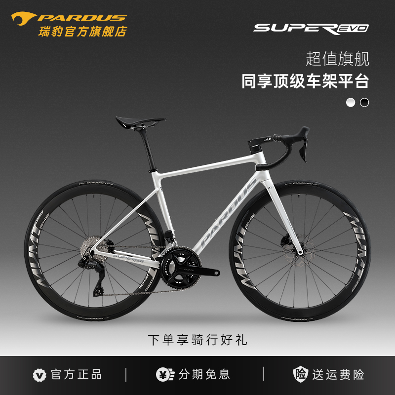 瑞豹极系列碳纤维电变公路车
