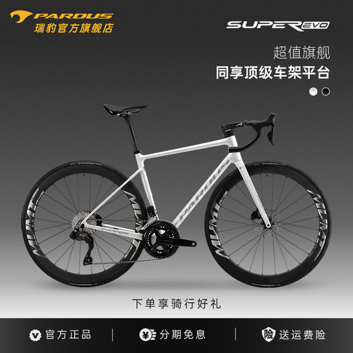 瑞豹极系列碳纤维电变公路车