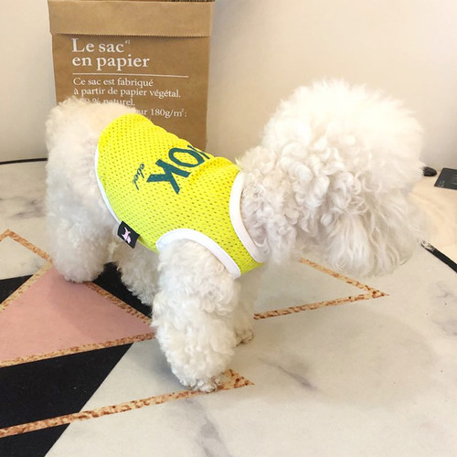 宠物衣服春夏装高弹性网状透气款