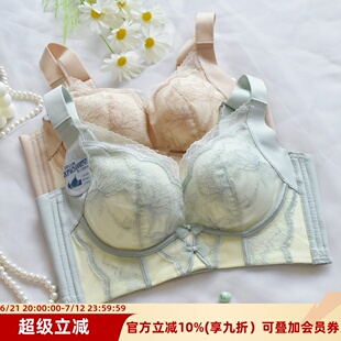 调整型文胸聚拢收副乳防下垂无钢圈文胸女士内衣小胸矫正上托 新款