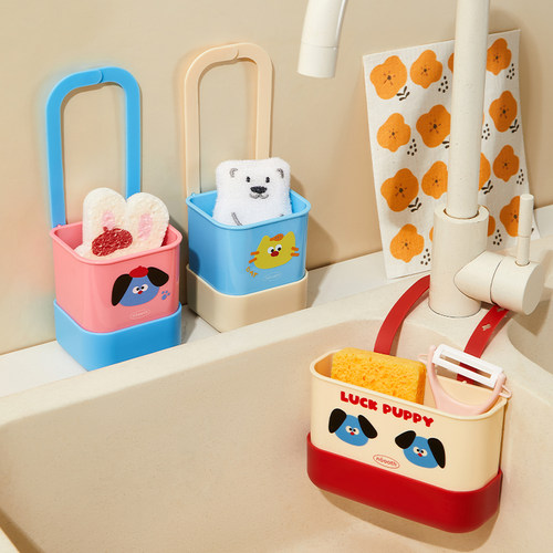 诺室多巴胺水槽挂袋厨房挂篮水龙头多功能置物架沥水架收纳卫生间