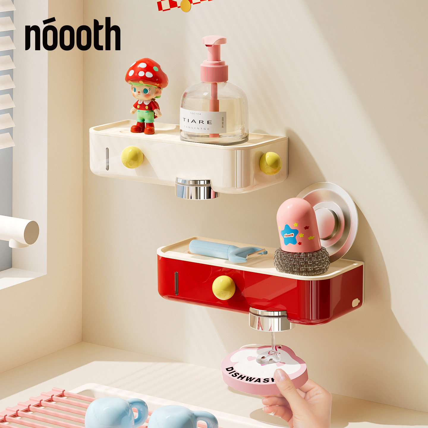 诺室洗洁精自动感应器厨房壁挂式皂液器智能洗碗出液泡沫洗手液机,家装主材,皂液器,淘宝优惠券,粉丝福利购,淘宝优惠卷