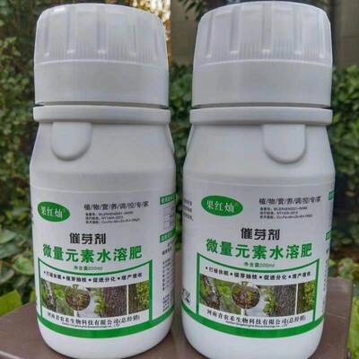 果树催芽发枝素增枝促花液促发侧枝抽枝宝苹果发枝素花满枝通用型