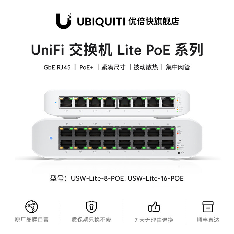 UniFiLite系列千兆PoE交换机
