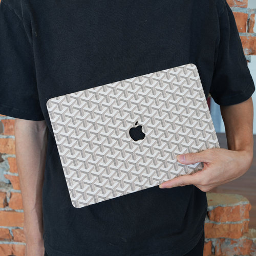 托特纹奶茶款2024新款苹果电脑保护套适用于macbookprom113保护壳笔记本air15macm2air13macbookpro16寸外壳