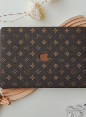高端棕色质感高级2024新款苹果电脑保护套适用于macbookprom113保护壳笔记本macm2air13macbookpro16寸外壳