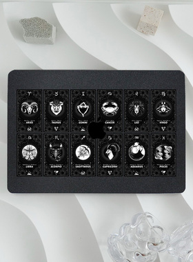 星座低语Mac13寸M1保护套air15寸电脑壳pro13MacbookM4Pro14