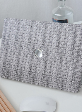 小香风针织皮macpro保护壳16/15寸笔记本电脑macair13M2寸电脑壳