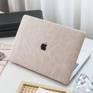 质感岩石纹理米白色Mac13.6寸M1保护套air15寸电脑壳pro13