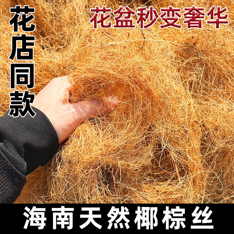 进口园艺椰丝铺面花盆填充物盆栽装饰植物种花椰棕丝盆景铺盖面草,鲜花速递/花卉仿真/绿植园艺,其它园艺用品,淘宝优惠券,粉丝福利购,淘宝优惠卷