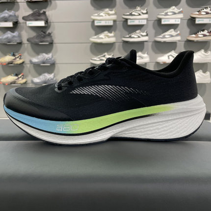安踏二区心率80跑鞋男长距离轻量8训练鞋耐磨运动鞋正品112615555
