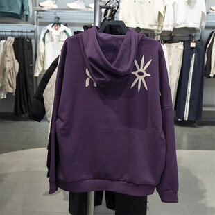 安踏卫衣男款加绒连帽凯里欧文部落风8美式篮球运动服172541703N