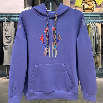 安踏卫衣男凯里欧文系列春季新款7运动宽松美式连帽衫172611706S