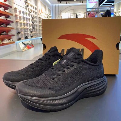 安踏PG7旅步V2.5代女款革面加绒跑鞋缓震休闲运动鞋正品122525546