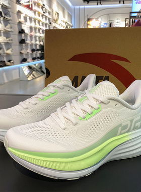 安踏PG7旅步3代跑步鞋女黑色2缓震2026新款慢跑休闲鞋子122625546