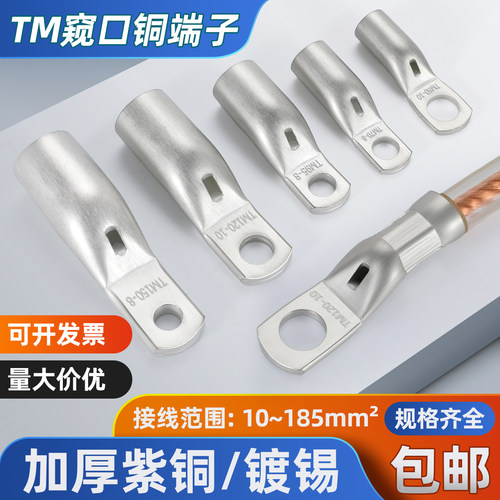 tm铜鼻子接线端子量大价优