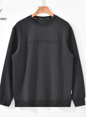 保罗彼得春秋新款男士休闲长袖卫衣圆领宽松百搭上衣NTDC49021