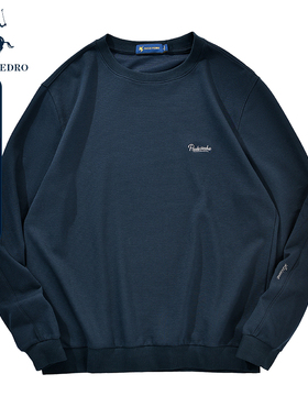 保罗彼得春秋新款男士休闲时尚长袖卫衣外套圆领上衣DTDA48591