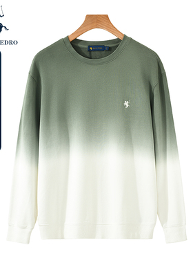 保罗彼得春秋新款男休闲百搭时尚长袖卫衣圆领专柜款DTCA47800